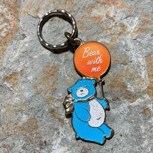 ✨3/$25✨ STOCKING STUFFER bear with me keychain vintage retro
